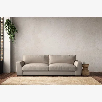 Nkuku Nkuku Guddu Sofa | Make To Order | Grand | Recycled Cotton Natural