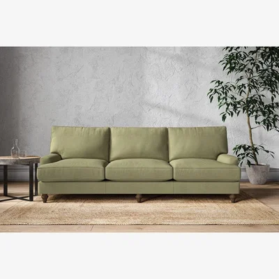 Nkuku Nkuku Marri Sofa | Make To Order | Super Grand | Brera Linen Sage