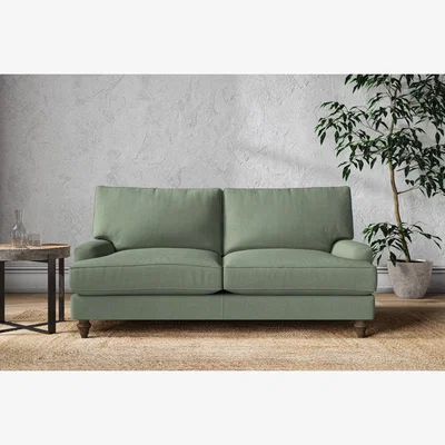 Nkuku Nkuku Marri Sofa | Make To Order | Medium | Brera Linen Jade