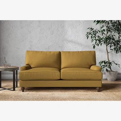 Nkuku Nkuku Marri Sofa | Make To Order | Medium | Recycled Cotton Ochre
