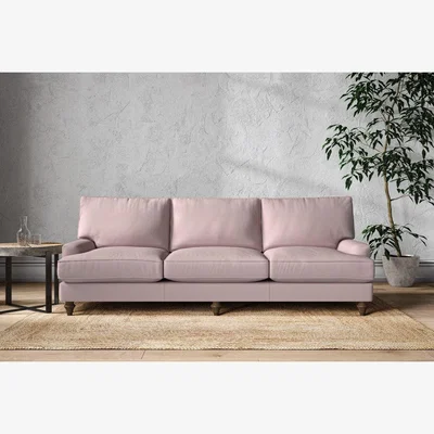 Nkuku Nkuku Marri Sofa | Make To Order | Super Grand | Recycled Cotton Lavender