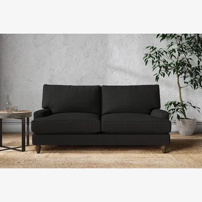 Nkuku Nkuku Marri Sofa | Make To Order | Medium | Brera Linen Charcoal