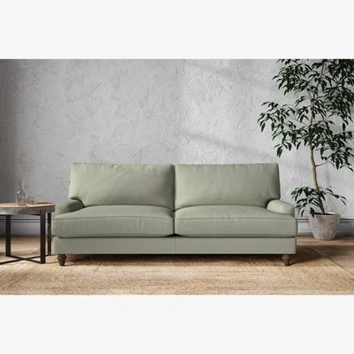 Nkuku Nkuku Marri Sofa | Make To Order | Grand | Recycled Cotton Seaspray