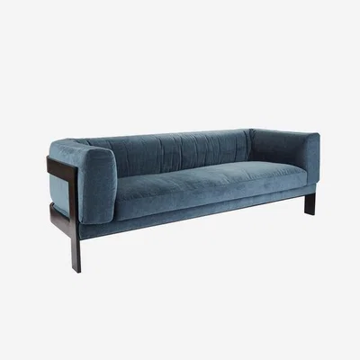 Olivia's Andrew Martin Logan Sofa Blue