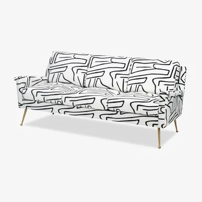 Olivia's Liang & Eimil Lidmar Zebra B&W Sofa