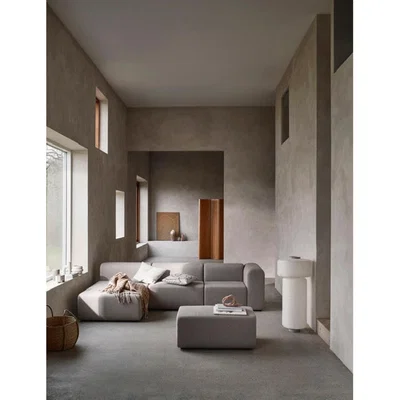 Olivia's Broste Copenhagen Lagoon Latte Module Sofa Set / left