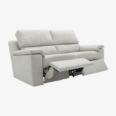Downtown G Plan Taylor Leather Manual Double Recliner Sofa