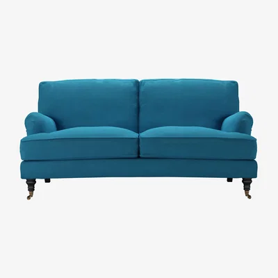 Sofa.com Bluebell 2.5 Seat Sofa (breaks down) in Marina Brushed Linen Cotton - sofa.com