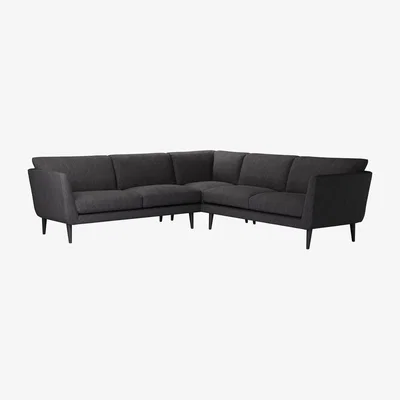 Sofa.com Holly Medium Corner Sofa in Cadet Soft Chenille - sofa.com