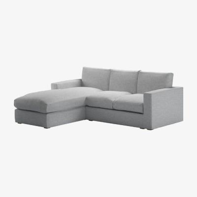 Sofa.com Stella Medium LHF Chaise Sofa in Frost Highland Tweed - sofa.com