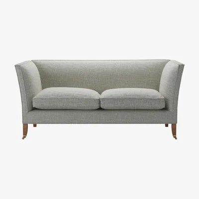 Sofa.com Descartes Plain 2.5 Seat Sofa in Grey Marl Highland Tweed - sofa.com
