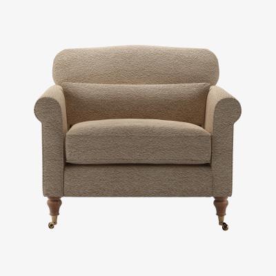 Sofa.com Dahlia Loveseat in Champagne Luxe Boucle - sofa.com