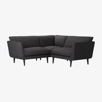 Sofa.com Holly Extra Small Corner Sofa in Cadet Soft Chenille - sofa.com