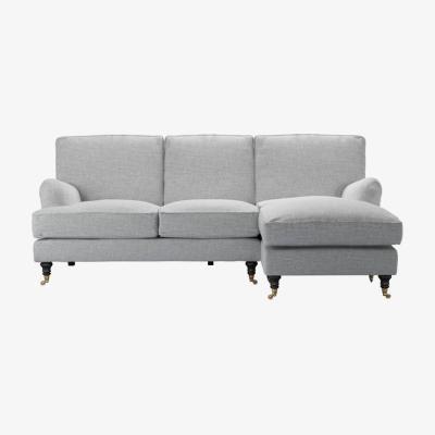 Sofa.com Bluebell RHF Chaise Sofa in Frost Highland Tweed - sofa.com