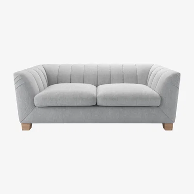 Sofa.com Albie 2.5 Seat Sofa in Goodwin Grey Sandgate - sofa.com
