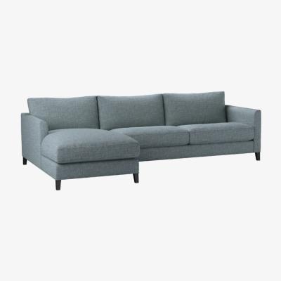 Sofa.com Izzy Large LHF Chaise Sofa in Hydrangea Highland Tweed - sofa.com