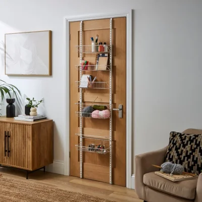 Dunelm Metal Over the Door Organiser