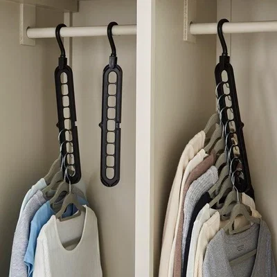 Dunelm Set of 3 Space Saving Hangers