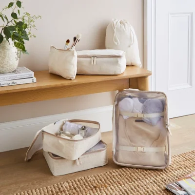 Dunelm The Edited Life Pack of 6 Packing Cubes