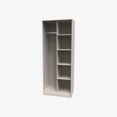 The Range Pixel Ready Assembled Tall Open Wardrobe - Kashmir Matt