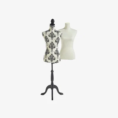 The Range Dressmaking Mannequin with 2 Removable Covers - White