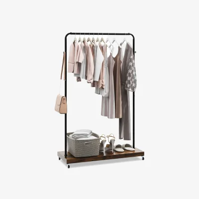 The Range Pipe Rolling Industrial Garment Rack