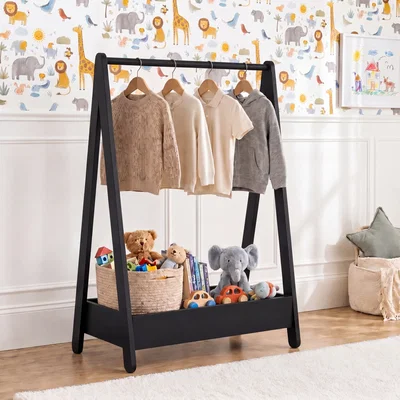 The Range Junior Vida Kids Clothes Rack - Black
