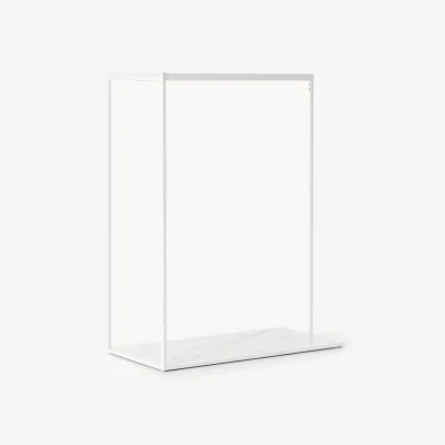 Westwing Clothes Rail Pacey with Marble Effect