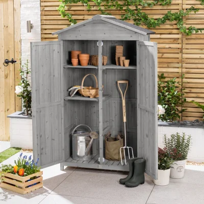 Christow Narrow Double Door Garden Shed