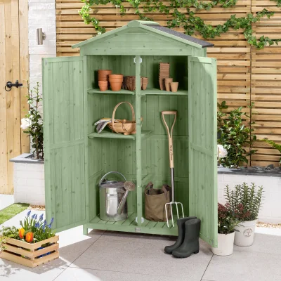 Christow Narrow Double Door Garden Shed