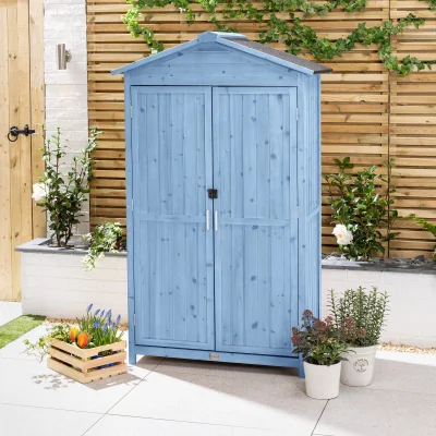 Christow Narrow Double Door Garden Shed