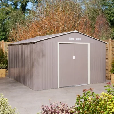 Dunelm Trentvale 10ft x 12ft Metal Apex Shed