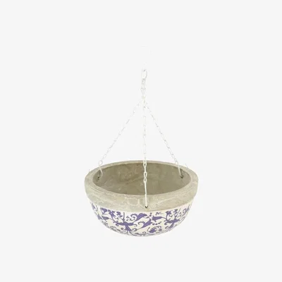 Dunelm Fallen Fruits Ceramic Hanging Basket