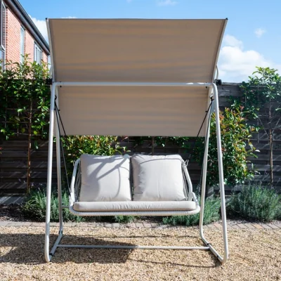 Dunelm Norfolk Leisure Stamford Rattan 2 Seater Swing