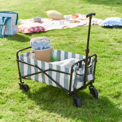 Dunelm Striped Camping Trolley