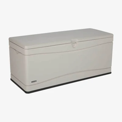Homebase Lifetime Heavy-Duty Plastic Garden Storage Box 492 Litres