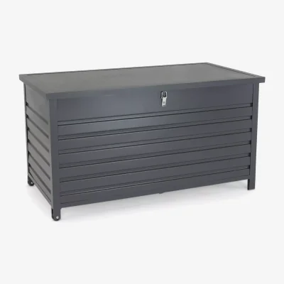 John Lewis KETTLER Palma Aluminium Garden Cushion Storage Box, Grey
