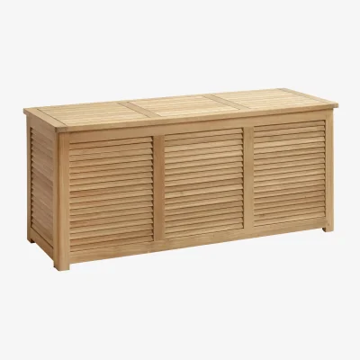 Westwing Teak Wood Storage Chest Storage