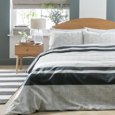 Habitat Habitat Country 180 TC Textured Print Bedding Set- Superking