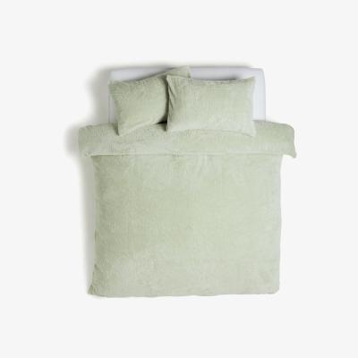 Habitat Habitat Sage Fleece Bedding Set - Superking