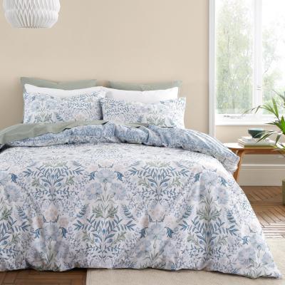 Habitat Bianca Cotton 200 TC Hedgerow Hopper Bedding Set - Superking
