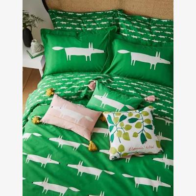 Marks & Spencer Scion Pure Cotton Mr Fox Bedding Set - 6FT - Leaf, Leaf