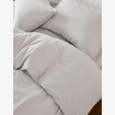 Marks & Spencer M&S Pure Brushed Cotton Bedding Set - 6FT - Silver Grey, Silver Grey,Blush,Grey Marl,Midnight Navy,Sage,Chambray,Seafoam,White,Duck Egg,Sand,Charcoal,Biscuit