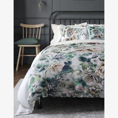 Marks & Spencer M&S Blossom Floral Sateen Bedding Set - 6FT - Natural, Natural,Duck Egg