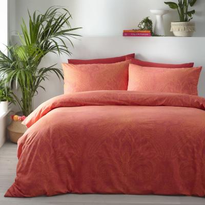 The Range Paisley Duvet Set - Pink / Superking
