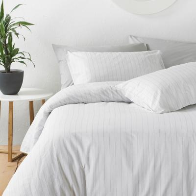 The Range Pinstripe Duvet Cover Set - Superking
