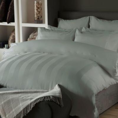 The Range Central Park 240TC Egyptian Cotton Duvet Cover Set - BM329 - Platinum / Superking