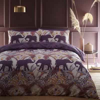 The Range Savannah Duvet Set - Purple / Superking