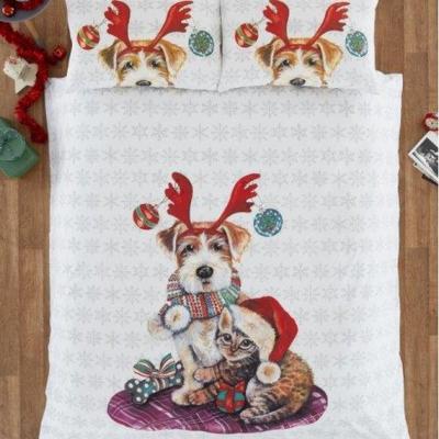 The Range Ivy and Snowy Super King Duvet Set - Multi