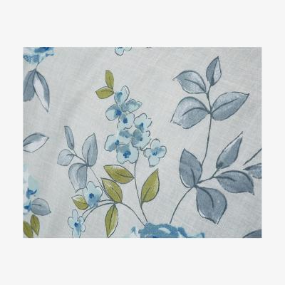 The Range Colette 200 Thread Count Floral Duvet Cover Bedding Set - Blue / Superking
